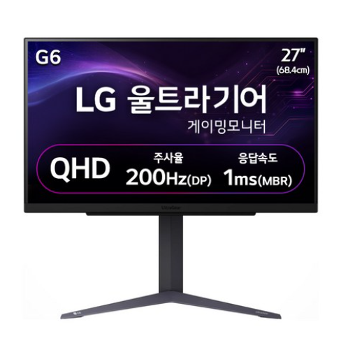 LG전자 QHD 울트라기어 게이밍 모니터 27GS75Q 제품 이미지